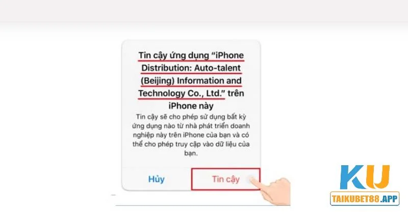 Tingkat hak yang dapat dipercaya untuk aplikasi
