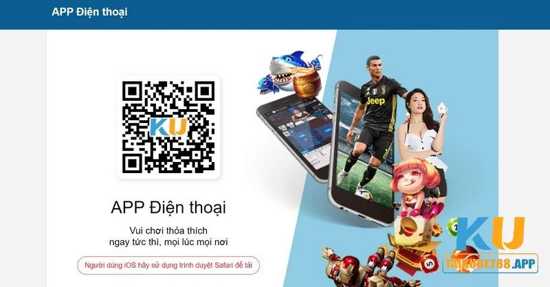 QR Code untuk sistem operasi iOS