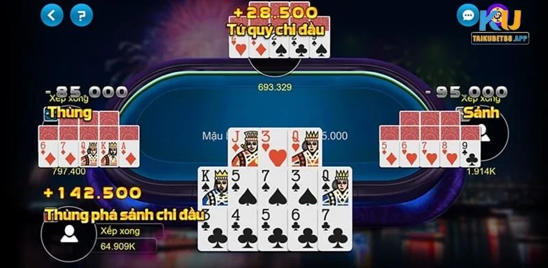 Bermain game dengan pemain yang menang.