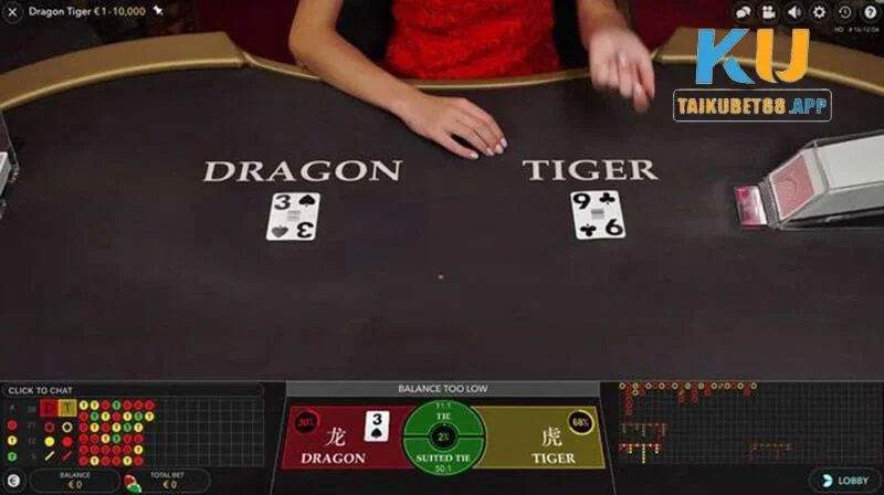 Bermain game dengan naga harimau